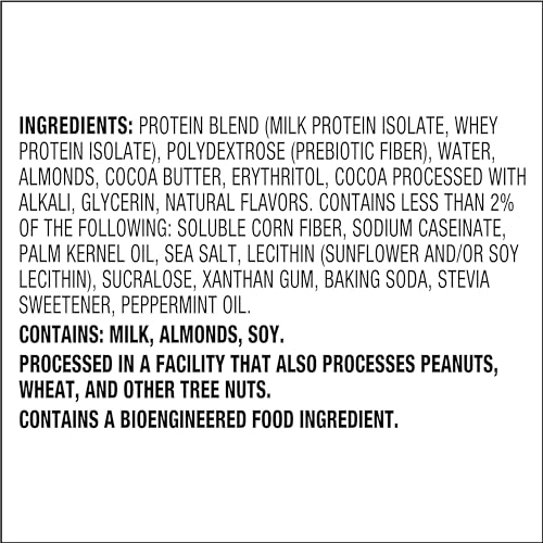 Quest Nutrition Mint Chocolate Chunk Protein Bars, 20g Protein, 1g Sugar, 4g Net Carb, Gluten Free, Keto Friendly, 12 Count
