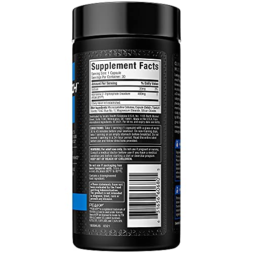 Muscle Builder | MuscleTech Muscle Builder | Muscle Building Supplements for Men & Women | Nitric Oxide Booster | Muscle Gainer Workout Supplement | 400mg of Peak ATP for Enhanced Strength, 30 Pills