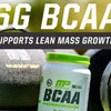 Muscle Pharm Essentials BCAA Powder, Post-Workout Recovery Drink, Fruit Punch, 30 Servings