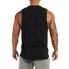 Custom Tank Top Design Your Own Add Text Shirt Men Customized Gym Workout Bodybuilding Muscle Sleeveless T Shirt Black