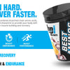 BPI Sports Best Aminos - BCAA Powder Post Workout & Glutamine Recovery Drink with Branched Chain Amino Acids for Hydration & Recovery, for Men & Women - Fruit Punch - 25 Servings