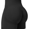 Womens Scrunch Gym Butt Lifting Seamless Shorts Yoga High-Waisted Workout Athletic Running Exercise Active Booty Shorts Squat Proof Stretchy Leggings Pants Fitness Sport Biker Spandex Clothes 5