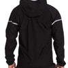 NINGMI Men Sauna Suit Sweat Jackets Long Sleeve Shirt Hood Zipper Workout Top Body Shaper Fitness Gym