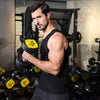 Viisendy Pro Men's Stringer Tank Tops Cotton Vest Sleeveless Gym Workout Bodybuilding Fitness Muscle T Shirts White 2XL