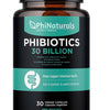 High Potency Probiotics 10 Strains – 30 Billion CFUs – [30 Vegan Capsules] Digestive Health Supplement for Men & Women – Shelf-Stable Lactobacillus Acidophilus Bifidobacterium – Immune Support