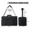 Large Sport Tote Bag, Waterproof Duffel Travel Bag Perfect as A Women/Man Weekender Carry-on Overnight Bags (Black)