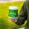MRM Nutrition Organic Pre-Workout Powder | Black Cherry Flavored | Superfoods + 150mg Natural Caffeine + adaptogens | Clean energy + Focus| Healthy blood flow | Vegan + Non-GMO | 20 servings