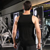 Viisendy Pro Men's Stringer Tank Tops Cotton Vest Sleeveless Gym Workout Bodybuilding Fitness Muscle T Shirts White 2XL