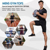SPVISE Black Compression Shirt Men Short Sleeve Cool Dry Athletic Workout Shirts Sports Baselayer Undershirts Gym Shirt Tops