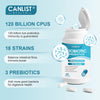 CANLIST Probiotics 120 Billion CFUs 18 Strains, 3 Prebiotics & Digestive Enzymes for Men Women ,Digestive & Immune Support ,Shelf Stable Non-GMO 60 Vegetarian Capsules, Blue-1