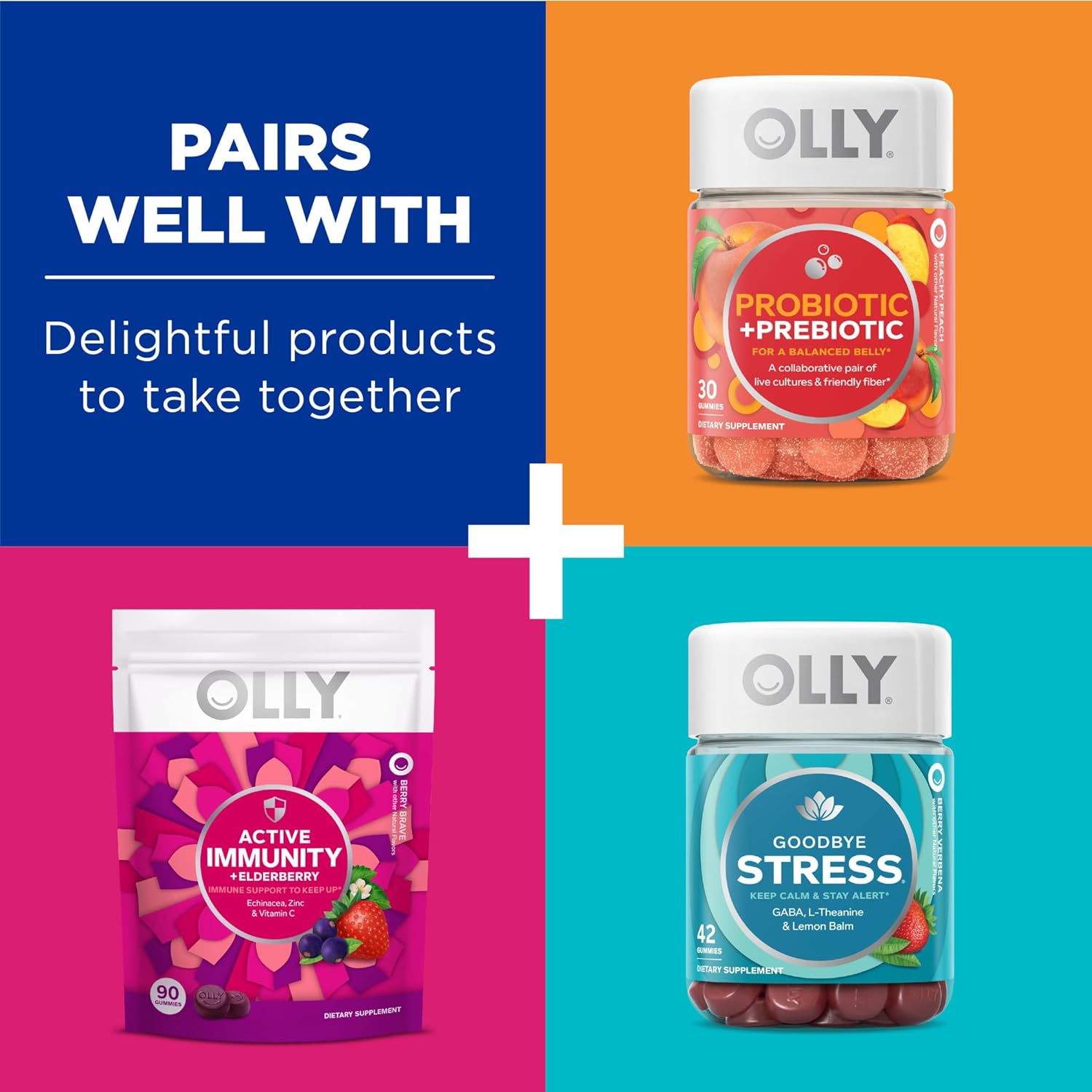 Men'S Multivitamin Gummy, Overall Health and Immune Support, Vitamins A, C, D, E, B, Lycopene, Zinc, Adult Chewable Vitamin, Blackberry, 45 Day Supply - 90 Count