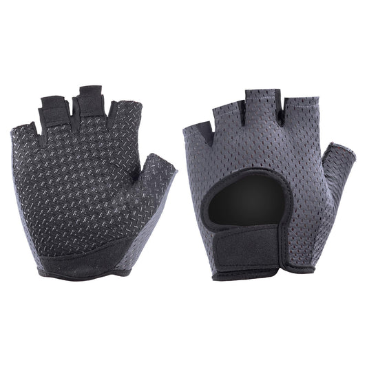 YEHIEL Gym Gloves, Full Palm Protection, Workout Gloves for Gym, Cycling, Exercise, Breathable (Grey, Medium)