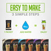 Chike High Protein Iced Coffee Sampler Pack, 20 G Protein, 2 Shots Espresso, 1 G Sugar, Keto Friendly and Gluten Free, 6 Single Serve Packets