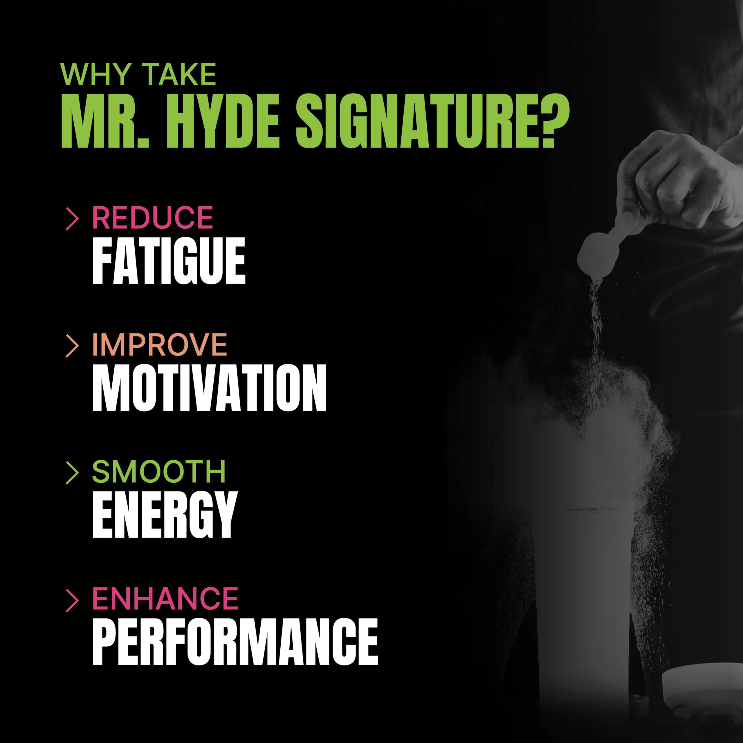 PROSUPPS Mr. Hyde Signature Series Pre-Workout Energy Drink – Intense Sustained Energy, Focus & Pumps with Beta Alanine, Creatine, Nitrosigine & TeaCrine (30 Servings Watermelon)