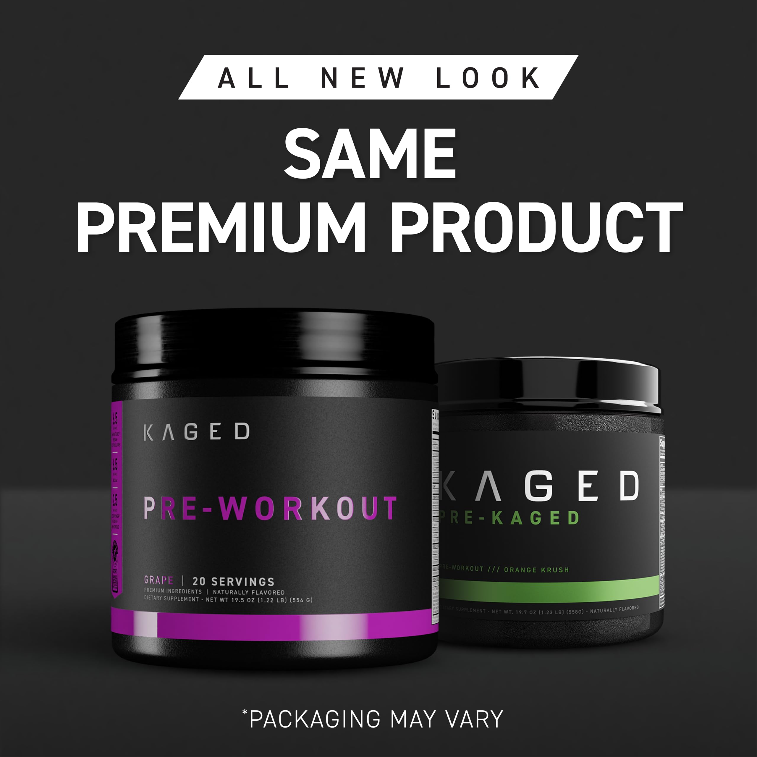 Kaged Athletic Sport Pre Workout Powder | Fruit Punch | Energy Supplement for Endurance | Cardio, Weightlifting Sports Drink | 20 Servings