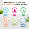 CANLIST Probiotics 120 Billion CFUs 18 Strains, 3 Prebiotics & Digestive Enzymes for Men Women ,Digestive & Immune Support ,Shelf Stable Non-GMO 60 Vegetarian Capsules, Blue-1