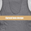 Muscle Cmdr Men's Gym Workout Mesh Tank Top Y-Back Muscle Shirt Bodybuilding Fitness Quick Drying Tee Darkgrey XL