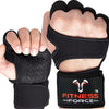 FITNESS FORCE Ventilated Gym Gloves for Men with Built-in Wrist Support for Workouts Weightlifting Gloves Workout Gloves for Women Exercise Fitness Gloves Perfect for Powerlifting, Cross Training