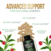 Green Tea Extract Pills - 98% Standardized EGCG 1300mg for Natural Extra Strength Energy - Supports Antioxidant & Heart Health - Herbal & Immune Support with Polyphenols - Max Potency - 120 Capsules