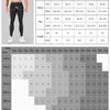 Niksa 1/3 Pack Men's Compression Pants with Pocket, Performance Athletic Sports Leggings & Gym Tights for Running Yoga Basketball Workout Sports Black