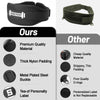 vorax Seektop Weight Lifting Belt Quick Locking Gym Weightlifting Lifting Belt for Bodybuilding Powerlifting Men and Women- 4 Inch WideBack Support Nylon Belt, for Cross Training, Squats, Workout, Lunges (Black-XL)