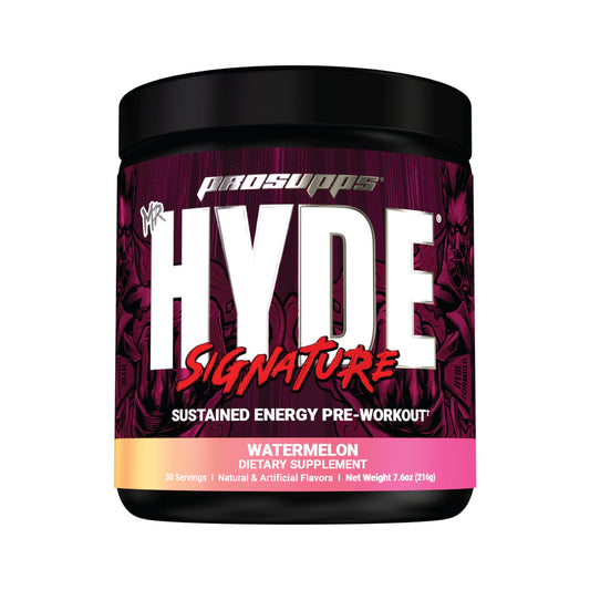 PROSUPPS Mr. Hyde Signature Series Pre-Workout Energy Drink – Intense Sustained Energy, Focus & Pumps with Beta Alanine, Creatine, Nitrosigine & TeaCrine (30 Servings Watermelon)
