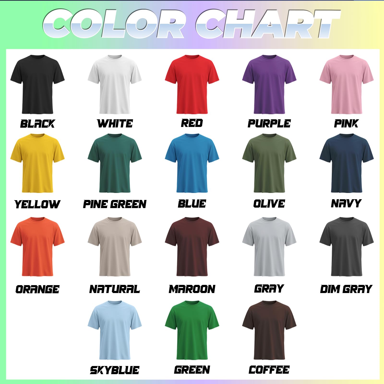 Custom T Shirts Made in USA Bulk Customized Heavy Cotton T Shirts for Men Women Design Your Own Personalized Shirts with Logo Text，Purple，X-Small