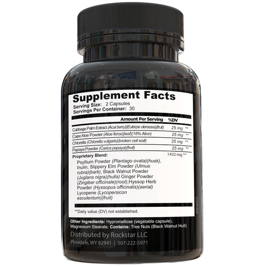 Rockstar Abs – Thermogenic Ab Fat Burner, Hyper Metabolizer for Belly Fat & 6 Pack Support, Weight Loss, Energy & Metabolism Booster Pills for Men & Women – Targeted Abdominal Fat Loss Supplement