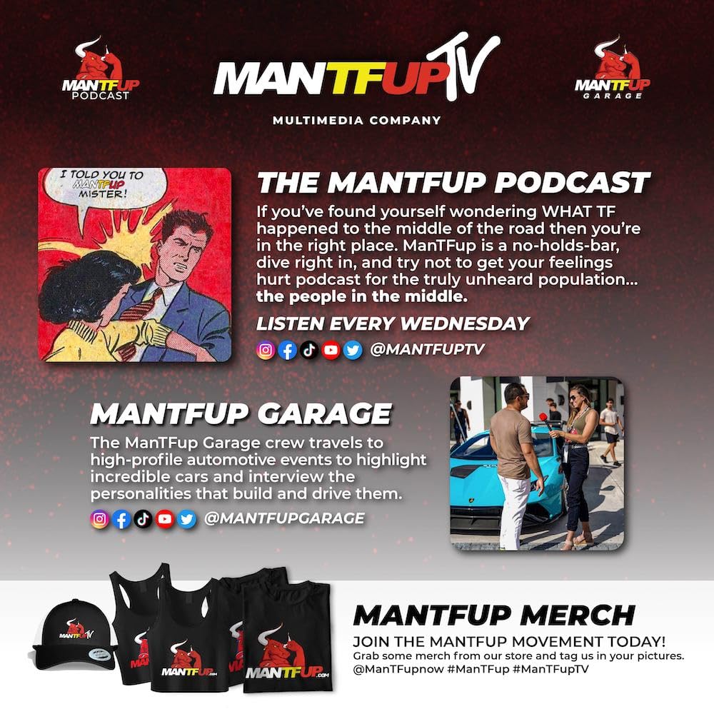MANTFUP Vitality Enhancer for Men | Testosterone Booster & Natural Enhancement to Boost Men's Health, Libido, Stamina & Energy | Horny Goat Weed | Made in USA (1 Month Supply, 60 Caplets)
