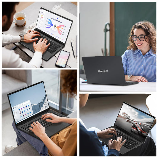 16 Inch Laptop Computer for Business Student,AMD Ryzen3 3250U(Up to 3.5GHz,Beats N95),1920×1200 FHD IPS Display,16GB RAM 512GB SSD,1MP Webcam,WiFi,HDMI,USB,Type-C,Backlit Keyboard,Fingerprint,Numpad