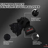 FITNESS FORCE Ventilated Gym Gloves for Men with Built-in Wrist Support for Workouts Weightlifting Gloves Workout Gloves for Women Exercise Fitness Gloves Perfect for Powerlifting, Cross Training