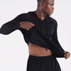 CADMUS Men's Workout Long Sleeve Fishing Shirts UPF 50+ Sun Protection Dry Fit Hoodies,1 Pack,096,Black,XXX-Large