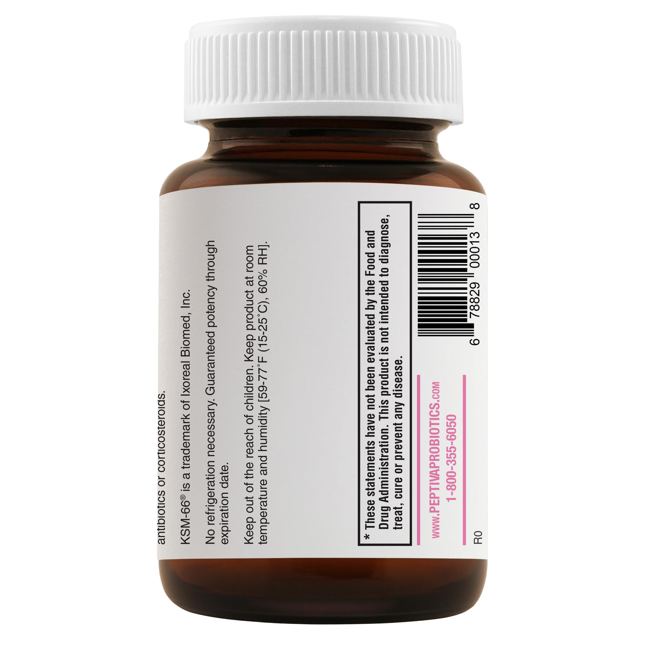 Peptiva Probiotics for Women's Health - Women's Probiotic and Digestive Support, 25 Billion CFU, Multi-Strain Probiotic, Lactobacillus Acidophilus, Bifidobacterium - 60 Vegetarian Capsules
