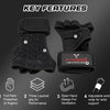 FITNESS FORCE Ventilated Gym Gloves for Men with Built-in Wrist Support for Workouts Weightlifting Gloves Workout Gloves for Women Exercise Fitness Gloves Perfect for Powerlifting, Cross Training