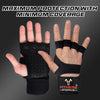 FITNESS FORCE Ventilated Gym Gloves for Men with Built-in Wrist Support for Workouts Weightlifting Gloves Workout Gloves for Women Exercise Fitness Gloves Perfect for Powerlifting, Cross Training