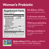 Physician's Choice Probiotics for Women - PH Balance, Digestive, UT, & Feminine Health - 50 Billion CFU - 6 Unique Strains for Women - Organic Prebiotics, Cranberry Extract+ - Women Probiotic - 30 CT