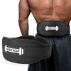 vorax Seektop Weight Lifting Belt Quick Locking Gym Weightlifting Lifting Belt for Bodybuilding Powerlifting Men and Women- 4 Inch WideBack Support Nylon Belt, for Cross Training, Squats, Workout, Lunges (Black-XL)
