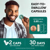 5HTP 400 mg Capsules - 5-HTP Supplement Tryptophan - Ashwagandha | L-Theanine | St. John's Wort | Vitamins B6 & D3 | 5 HTP - Sleep, Mood & Brain Support - NON-Habit Forming & Drug-Free - 60 Capsules
