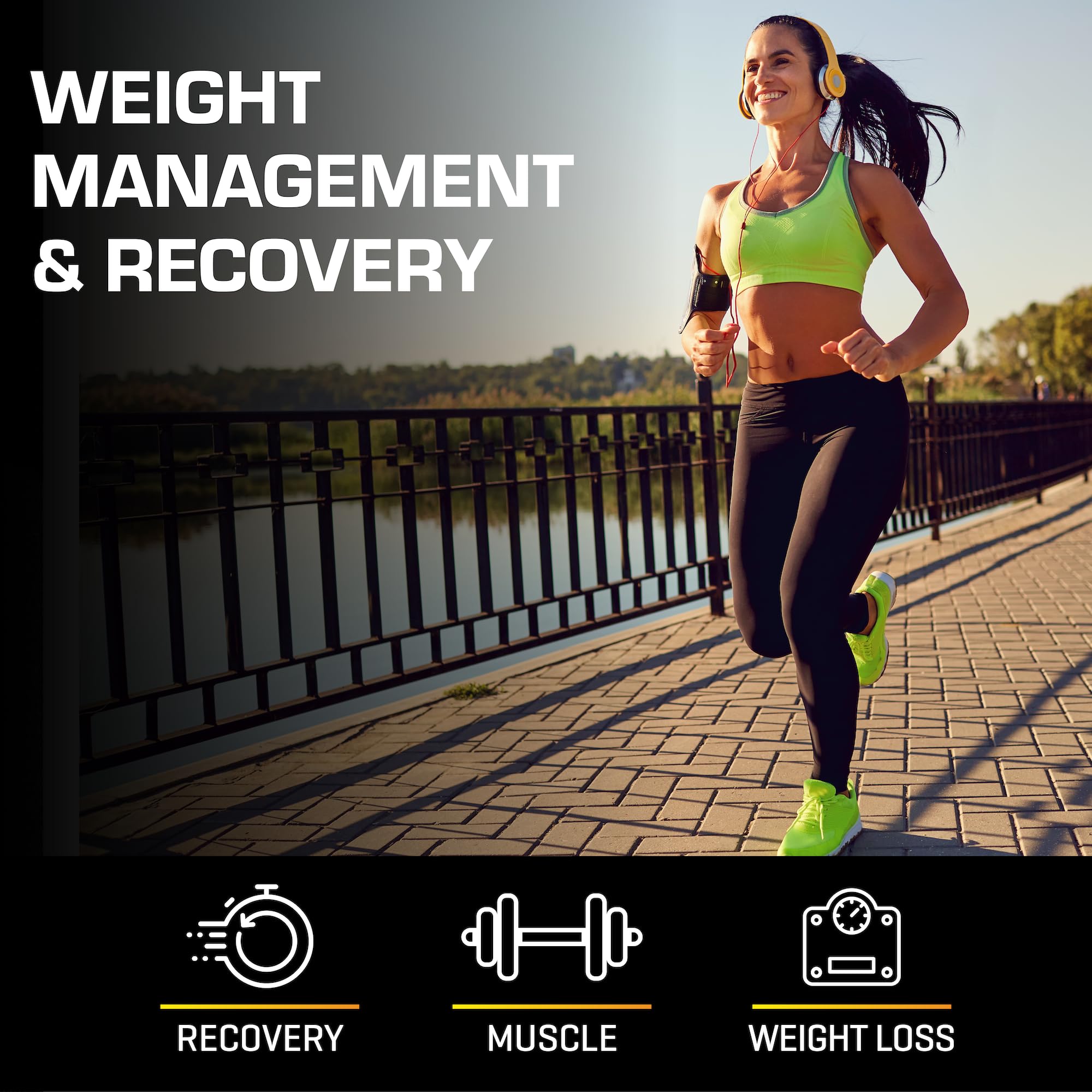 Amino Slim - Slimming BCAA Weight Loss Drink for Women, Vegan Amino Acids & L-Glutamine Powder for Post Workout Recovery & Fat Burning | Daily Appetite Suppressant, Metabolism Booster & Stress Relief