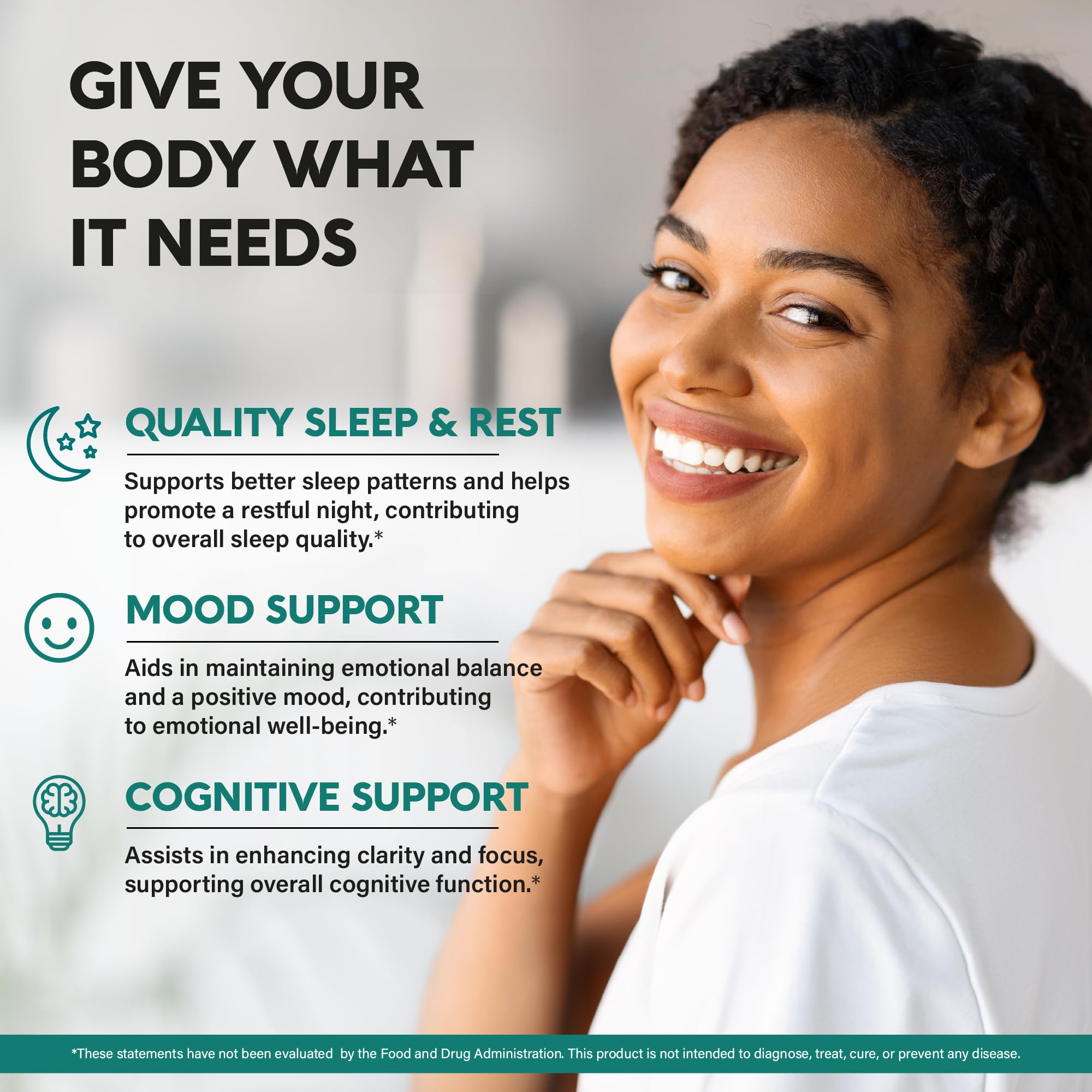 5HTP 400 mg Capsules - 5-HTP Supplement Tryptophan - Ashwagandha | L-Theanine | St. John's Wort | Vitamins B6 & D3 | 5 HTP - Sleep, Mood & Brain Support - NON-Habit Forming & Drug-Free - 60 Capsules