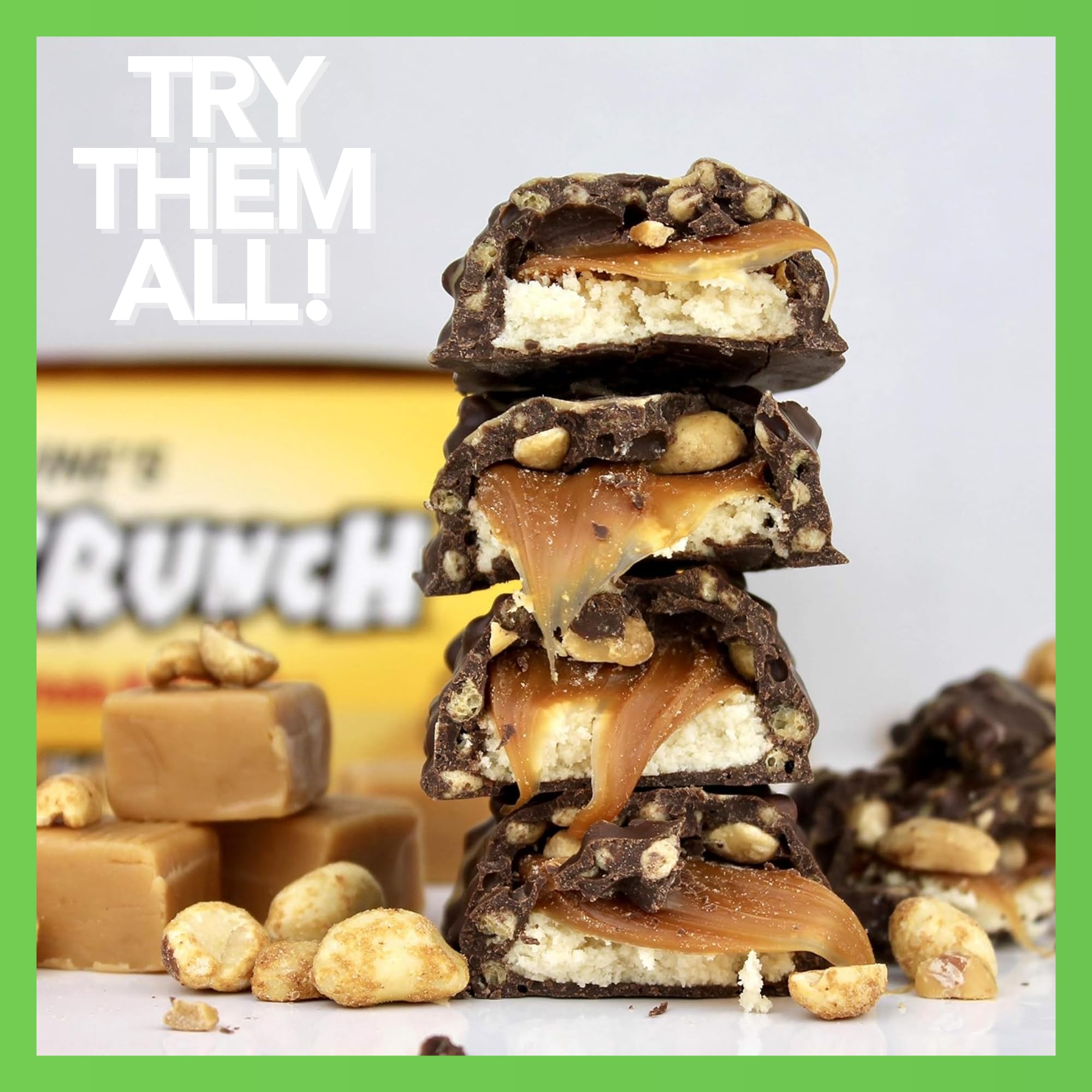 High Protein Bars, Fit Crunch & Quest Hero Bar Variety Box: High Protein Snack, Low Sugar, Low Carb, Keto Friendly- Sampler Pack of 9 Bars