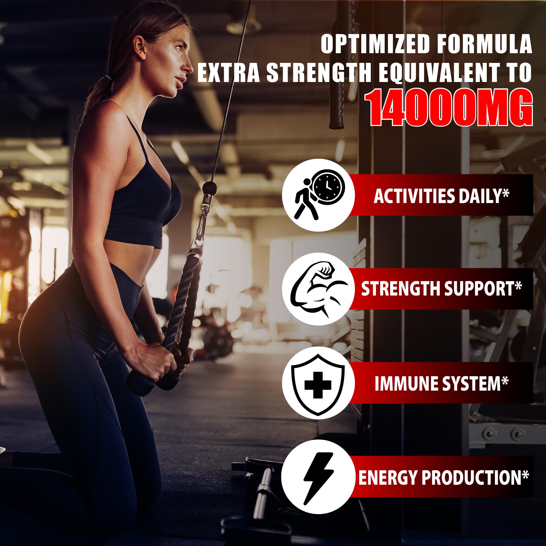 agobi Testosterone Supplement for Men - 11 Potent Herbs - Ashwagandha, Tribulus, Ginseng & More - 60 Capsules for 1 Month