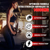 agobi Testosterone Supplement for Men - 11 Potent Herbs - Ashwagandha, Tribulus, Ginseng & More - 60 Capsules for 1 Month