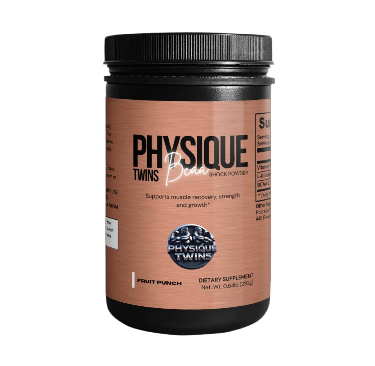 Physique Twins BCAA Shock Powder – Fruit Punch