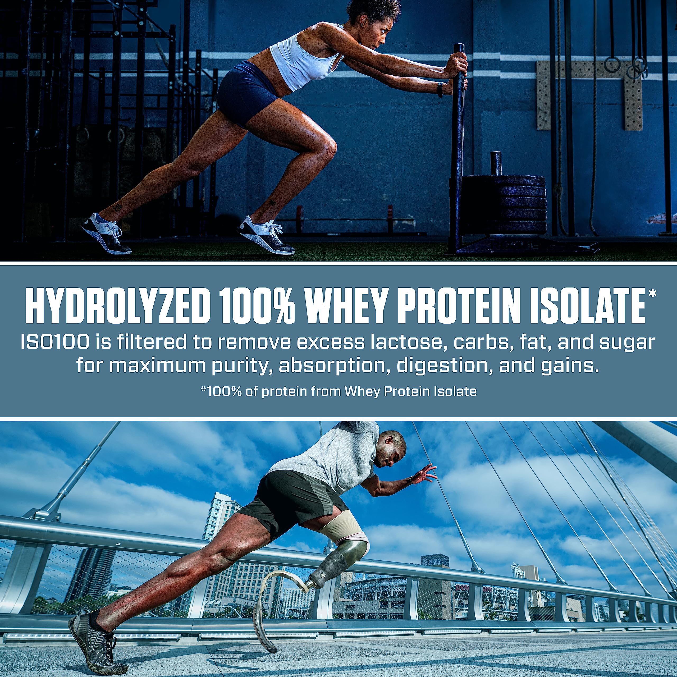 Dymatize ISO 100 Whey, Chocolate PB, 5 lb
