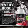 Muscle Motive Nitric Oxide Supplement 2400mg with L-Arginine, L-Citrulline and Beet Root Extract, 240 Capsules