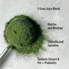 Organic Traditions Super Greens Powder Superfood with Turmeric, Organic Greens Superfood Powder, 100g/3.5oz Bag