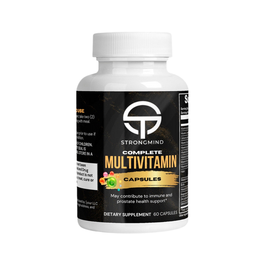 STRONGMIND COMPLETE MULTIVITAMIN – DAILY WELLNESS IN EVERY CAPSULE!