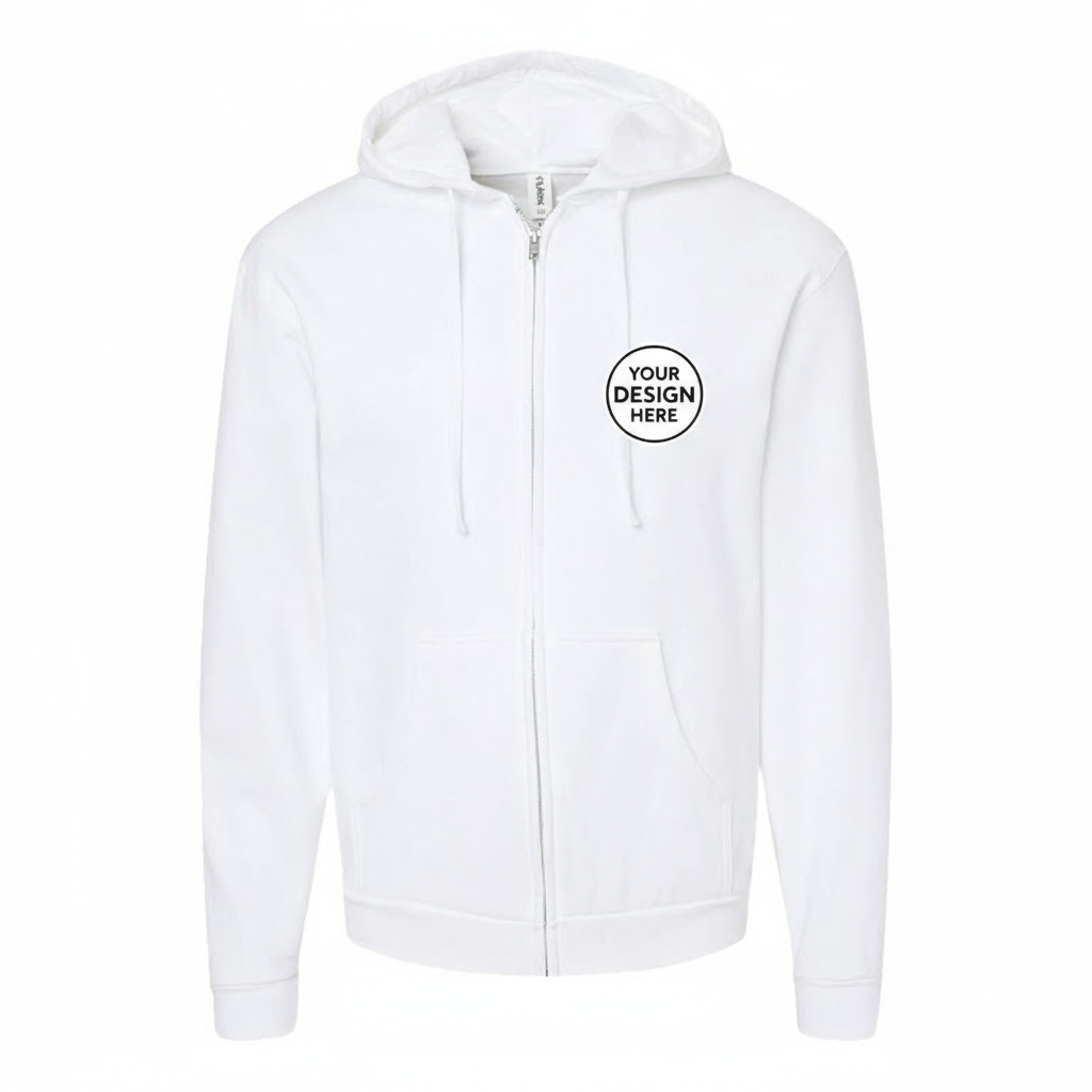 Tultex - Full-Zip Hooded Sweatshirt