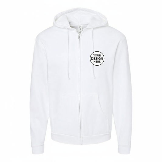 Tultex - Full-Zip Hooded Sweatshirt